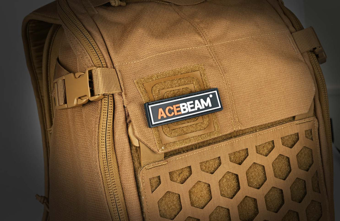 Acebeam hook and loop patch