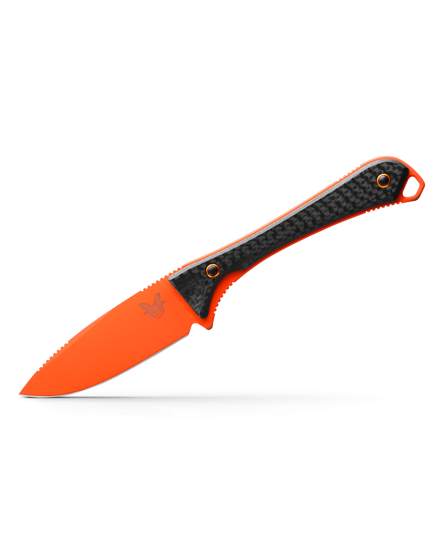 Benchmade Altitude 15201OR 3.08in S90V Orange Blade Carbon Fiber Handles