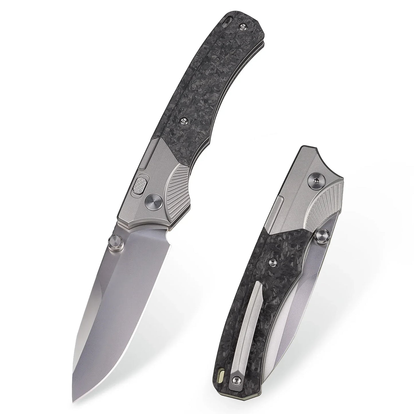 Remette WD107 3.28" M390 Titanium + Carbon Fiber
