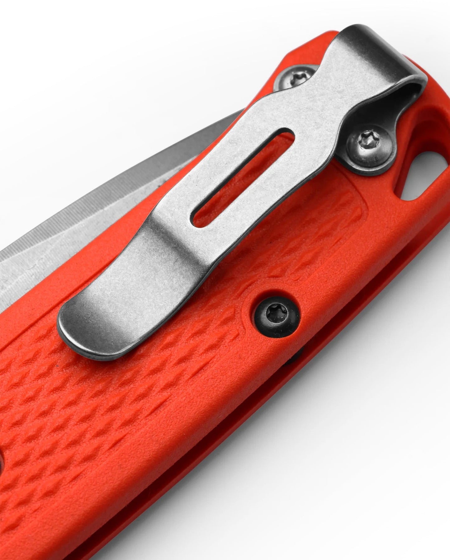 Benchmade Mini Bugout 533-04 Limited – 2.82″ CPM-S30V Drop Point EDC Folding Knife, Mesa Red Grivory, AXIS Lock