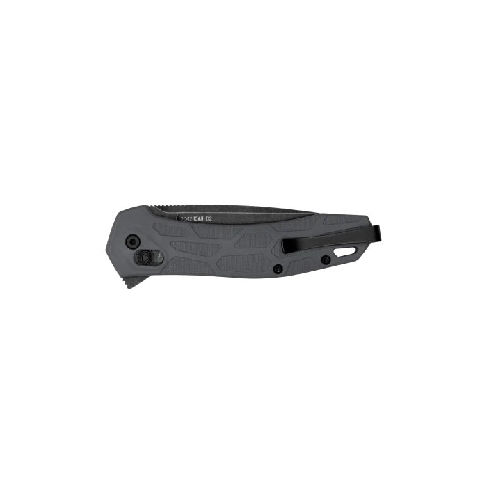 Kershaw Covalent 2042 - DURALOCK 3.25" Blackwash D2 Gray FRN