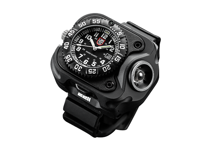 SureFire 2211 Luminox WristLight 300 Lumen Rechargeable Variable-Output LED WristLight + Watch