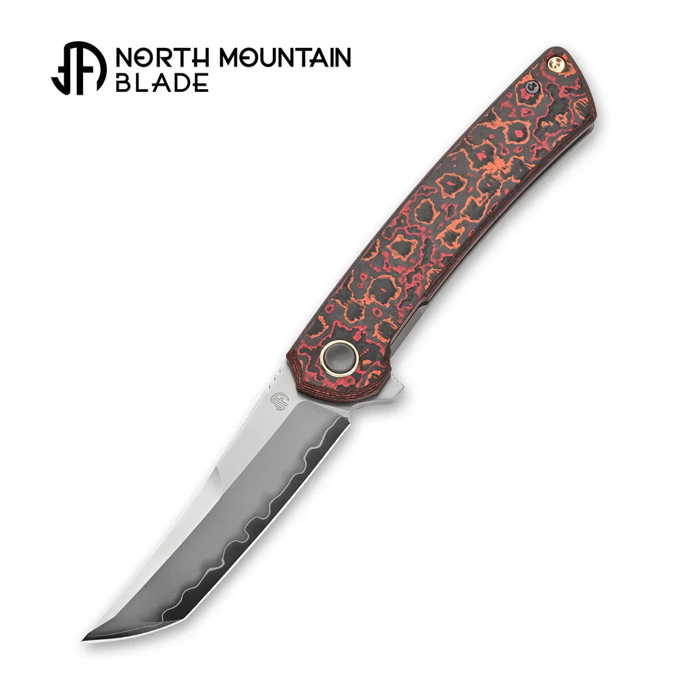 North Mountain Blade 2517 detail view 2 folding knife closeup