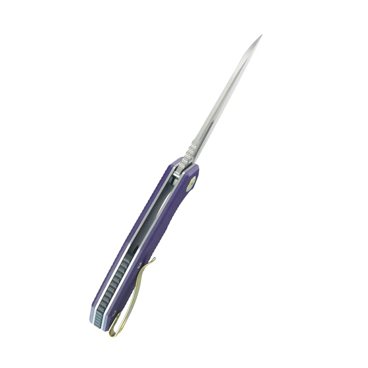 Kubey Knife Vagrant 3.15" M390 Purple G10 KUB291S