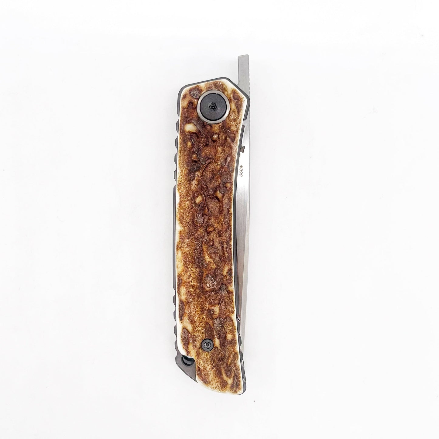 North Mountain Blade HIGO-AntlersM390 detail view 4
