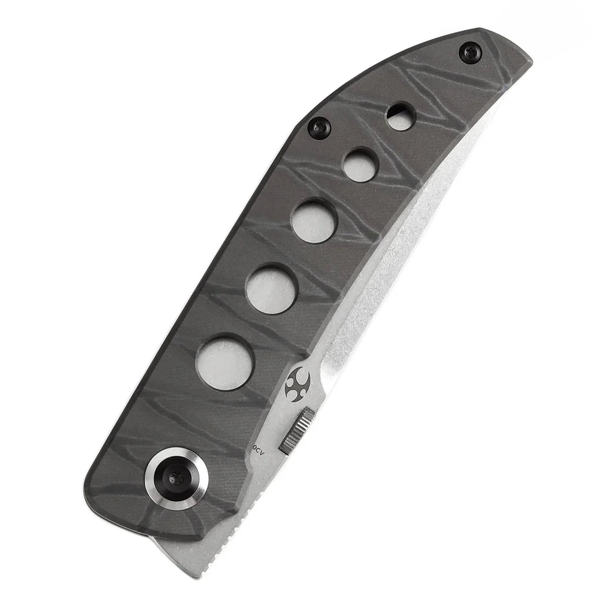 Kansept Tarkin 3.42" Satin 20CV Tiger Stripe Flamed Titanium K1078A6