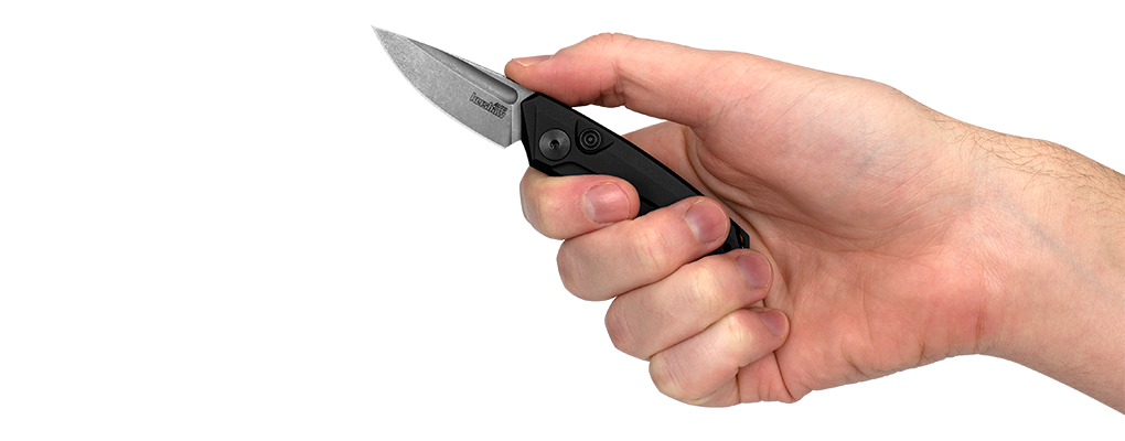 Kershaw Launch 9 7250 Automatic Knife Black Aluminum (1.8" SW CPM 154)
