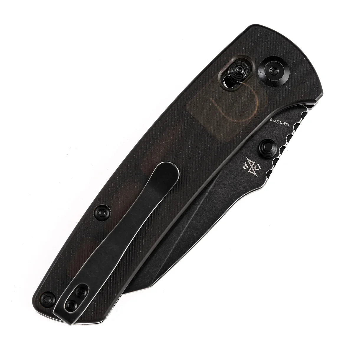 Kansept Main Street 3.36" Black Stonewashed 154CM Light Brown Acrylic Black T1015V8