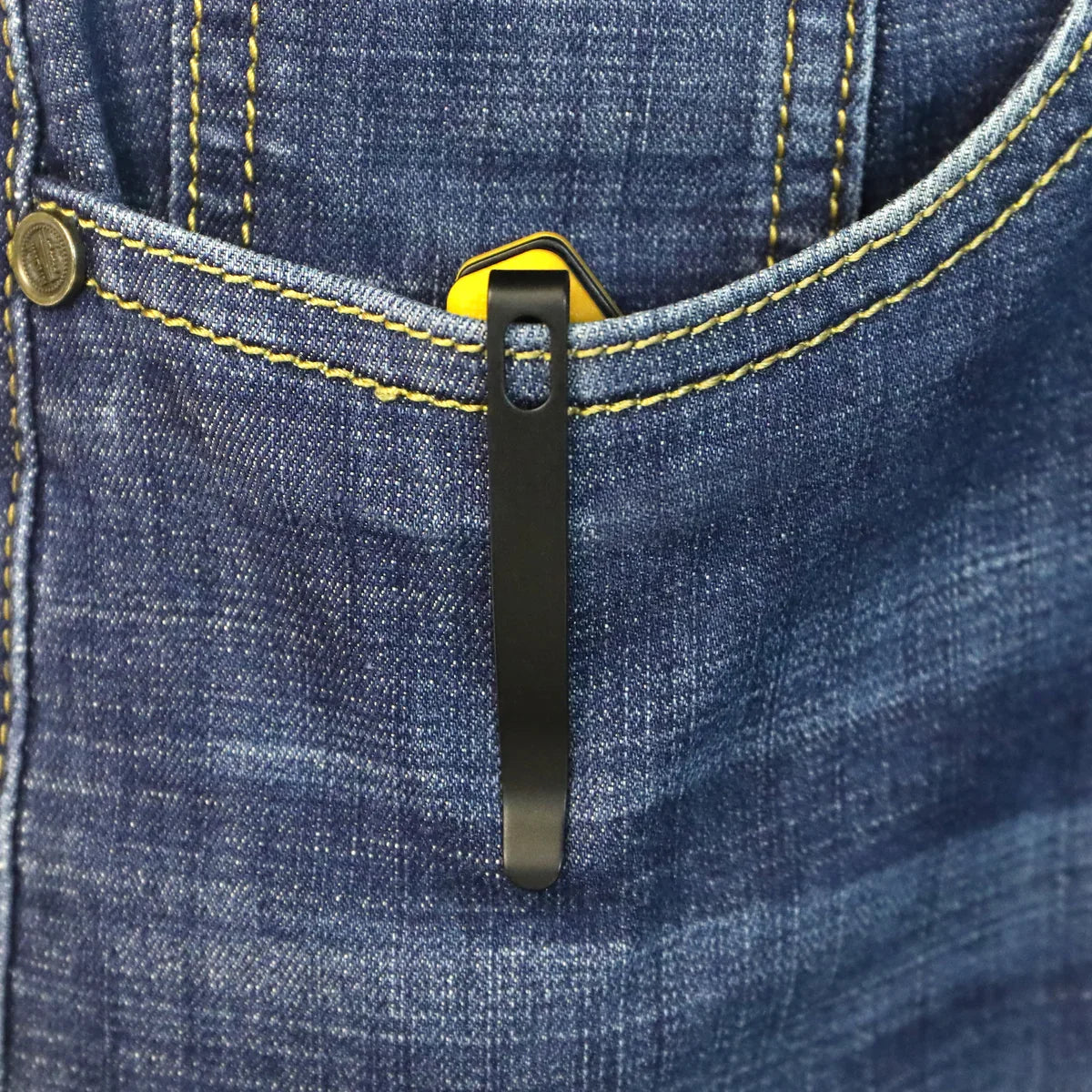 Kubey Knife Phemius 3.66" 14C28N Yellow G10 KUB149E