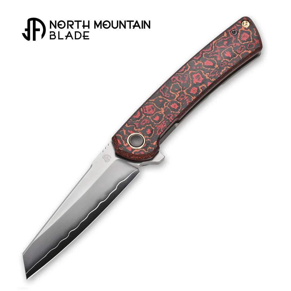 North Mountain Blade 2512 detail view 2 folding knife closeup