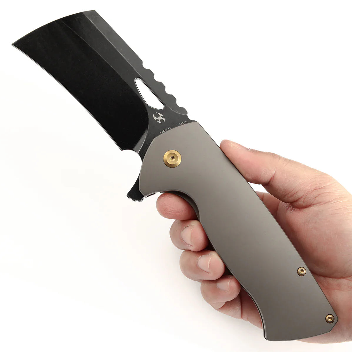 Kansept Leviathan 3.9" CPM S35VN Bronze Anodized Titanium K1083A2