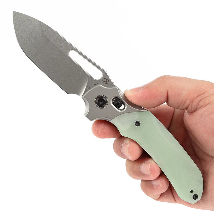 Quasar Stonewashed 154CM 3CR,Jade G10