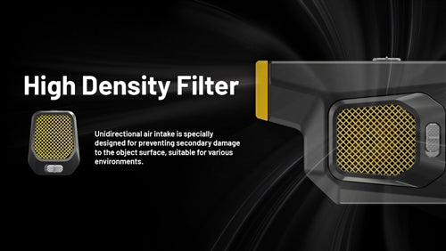 Nitecore BB21 USB-C Rechargeable Air Duster for Cameras and Electronics