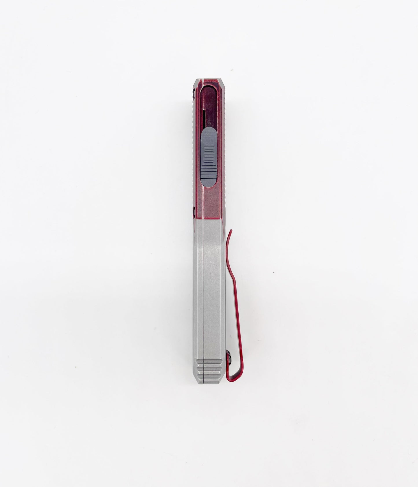 Benchmade 4600 Phaeton BEN-4600-Battleworn additional product view of the battleworn red Cerakote OTF automatic