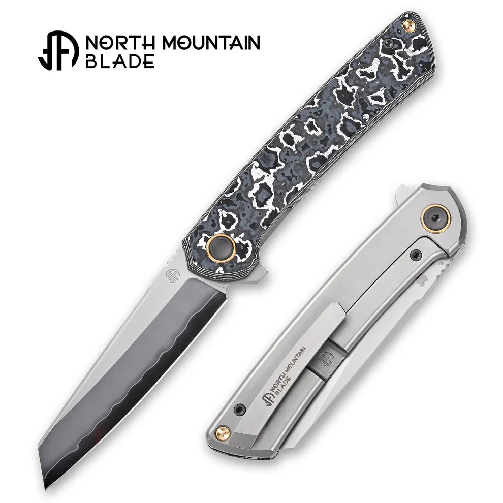North Mountain Blade 2505S03 detail view 2 folding knife closeup