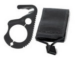 Benchmade Model 5 Hook Safety Cutter hook blade detail – 440C rescue cutter