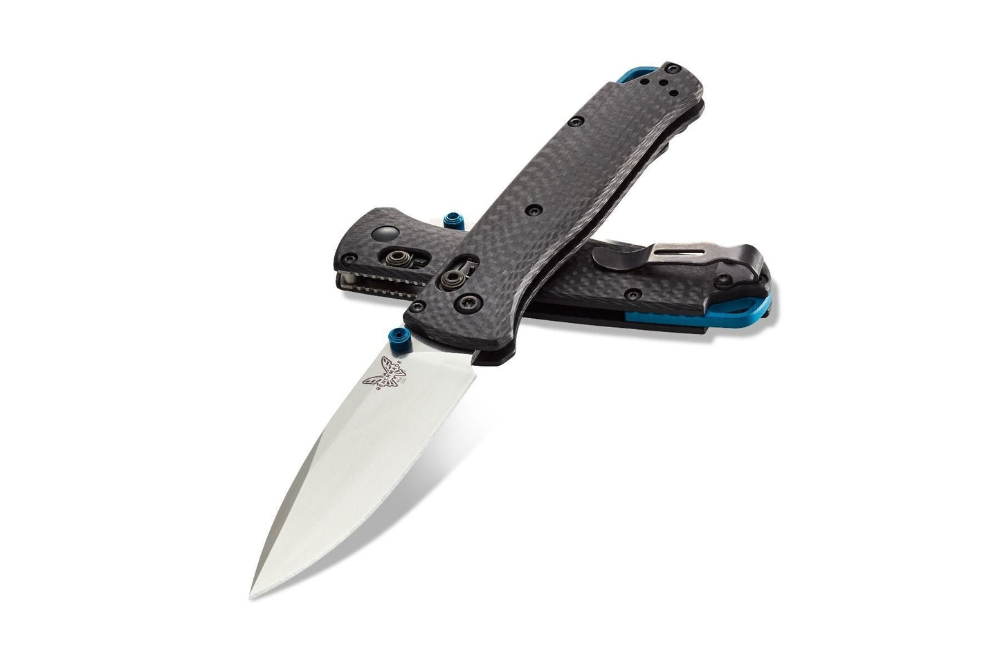 Benchmade 535-3 Bugout Carbon Fiber Folding Knife – 3.24" CPM-S90V Satin Drop-Point Blade, Ultra-Light EDC