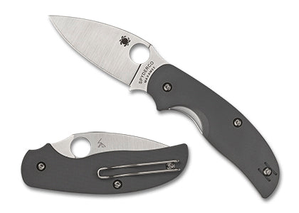 SPYDERCO SAGE 1 3" MAXAMET COOL GRAY G10 HANDLES
