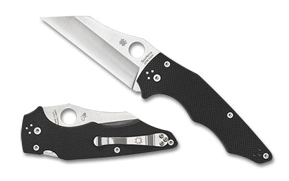 Spyderco Yojumbo 4" Satin CPM-S30V Black G10 Handles - C253GP