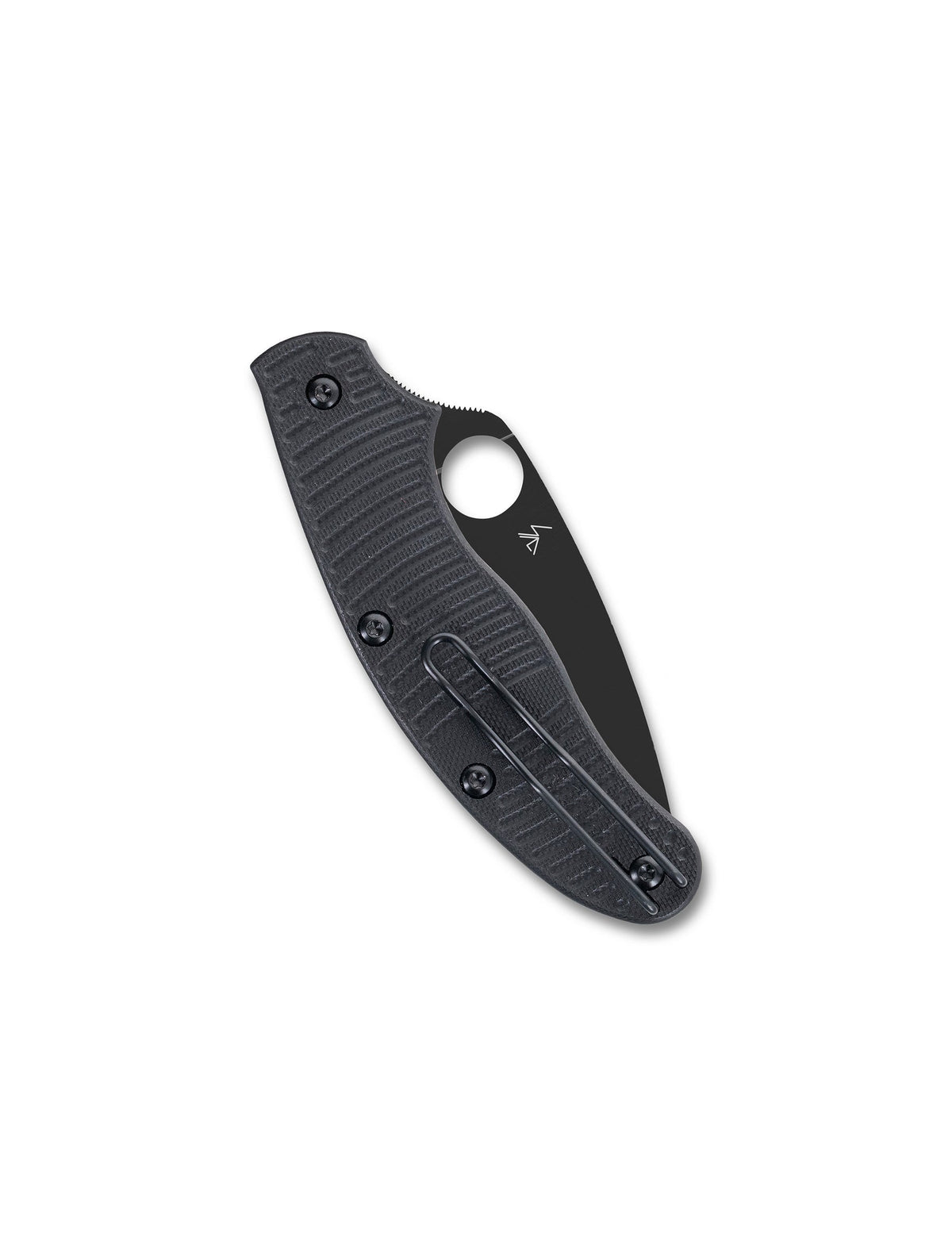 Spyderco UK Penknife Salt C94GMCBKP 2.95" MagnaCut Black DLC Blade - Black G10