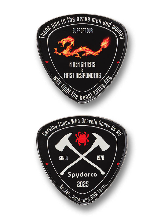 Spyderco Fire Dragon Coin 2025