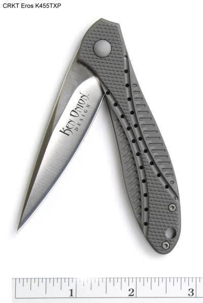 CRKT Ken Onion Eros Titanium Folding Knife K455TXP