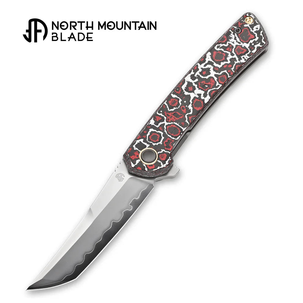North Mountain Blade 2516 detail view 2 folding knife closeup