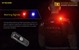 Nitecore Tiki Glow in the Dark 300 Lumen Rechargeable Keychain Flashlight - UV/High CRI Side Lights