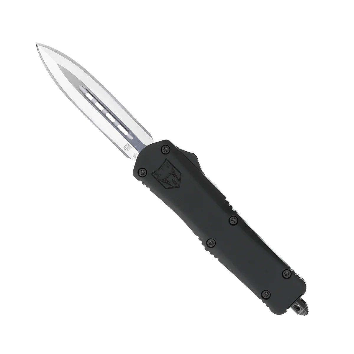 CobraTec Medium FS-3 Black Pocket Knife 3in D2 Steel Blade