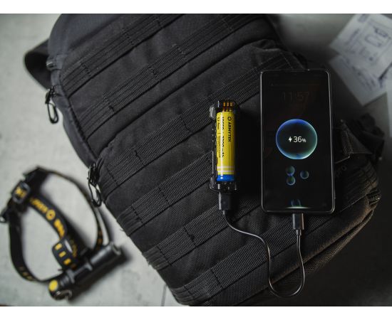 Armytek Handy C1 Pro Charger / 1ch / LED indication / Input 5V MicroUSB / Output 1A / Powerbank 2.5A /
for IMR/Li-Ion, Ni-MH, Ni-Cd