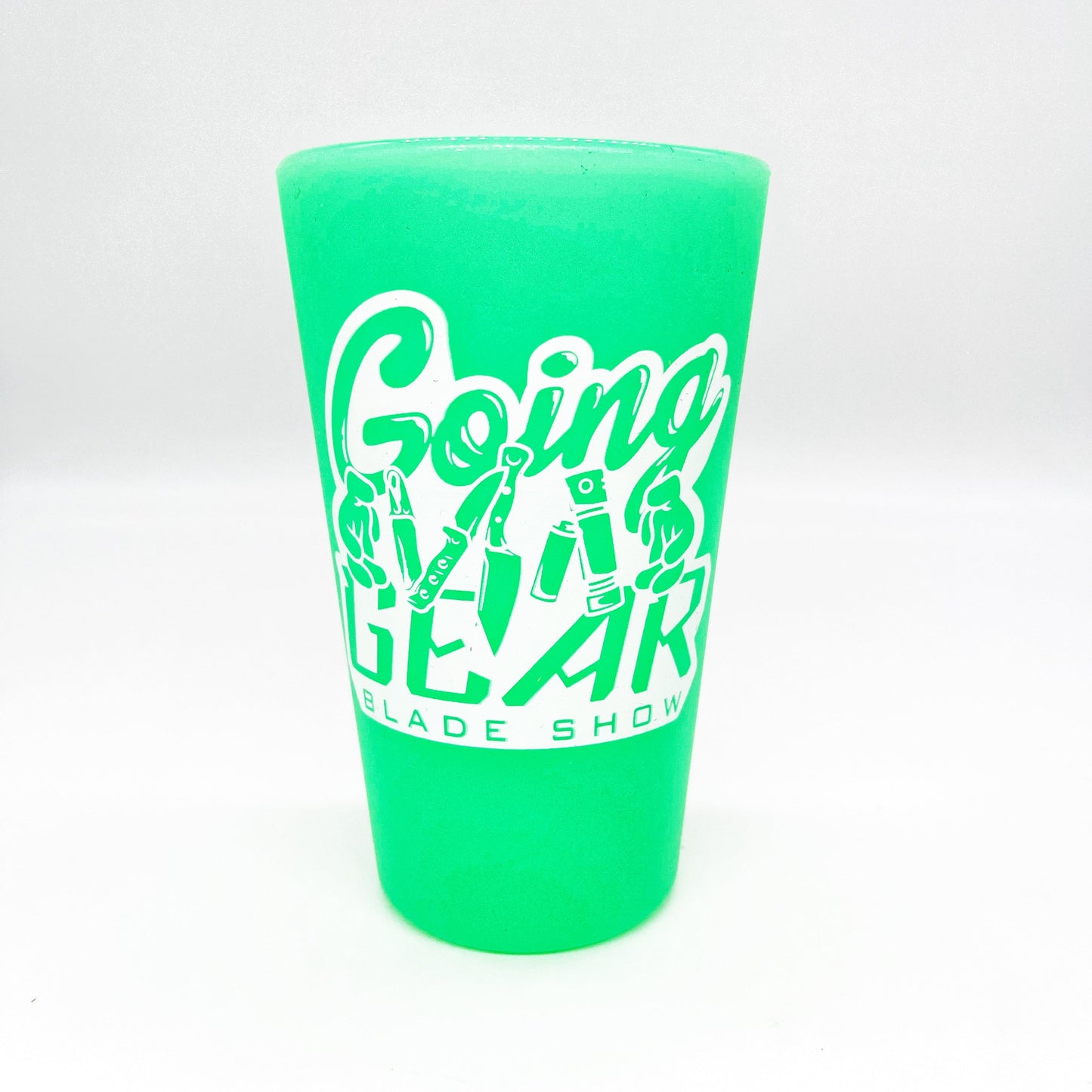 SILIPINT Neon Green Glow In The Dark Blade Show 2024 Commemorative Cup