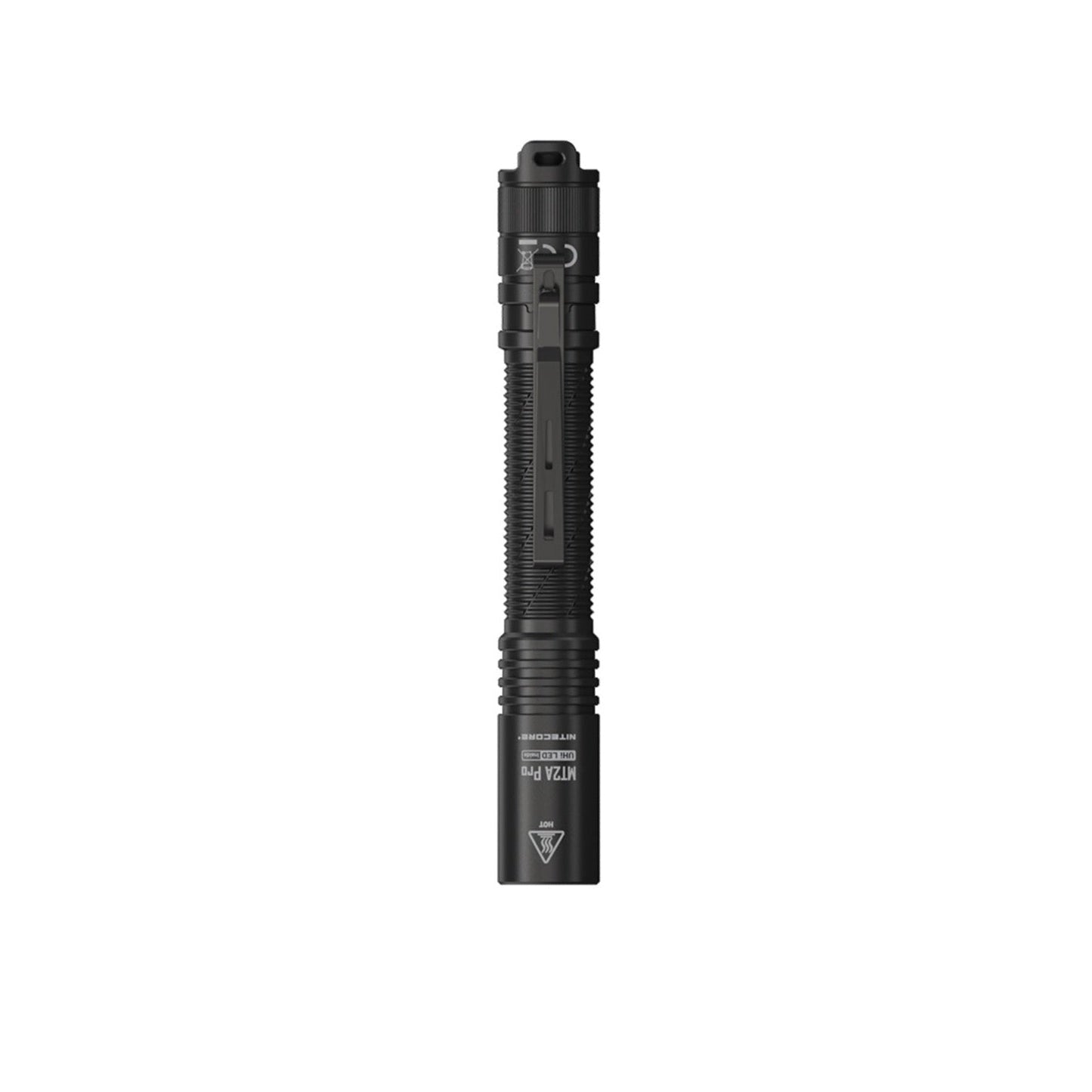 Nitecore MT2A Pro – included accessories with NL1416R battery, clip and lanyard