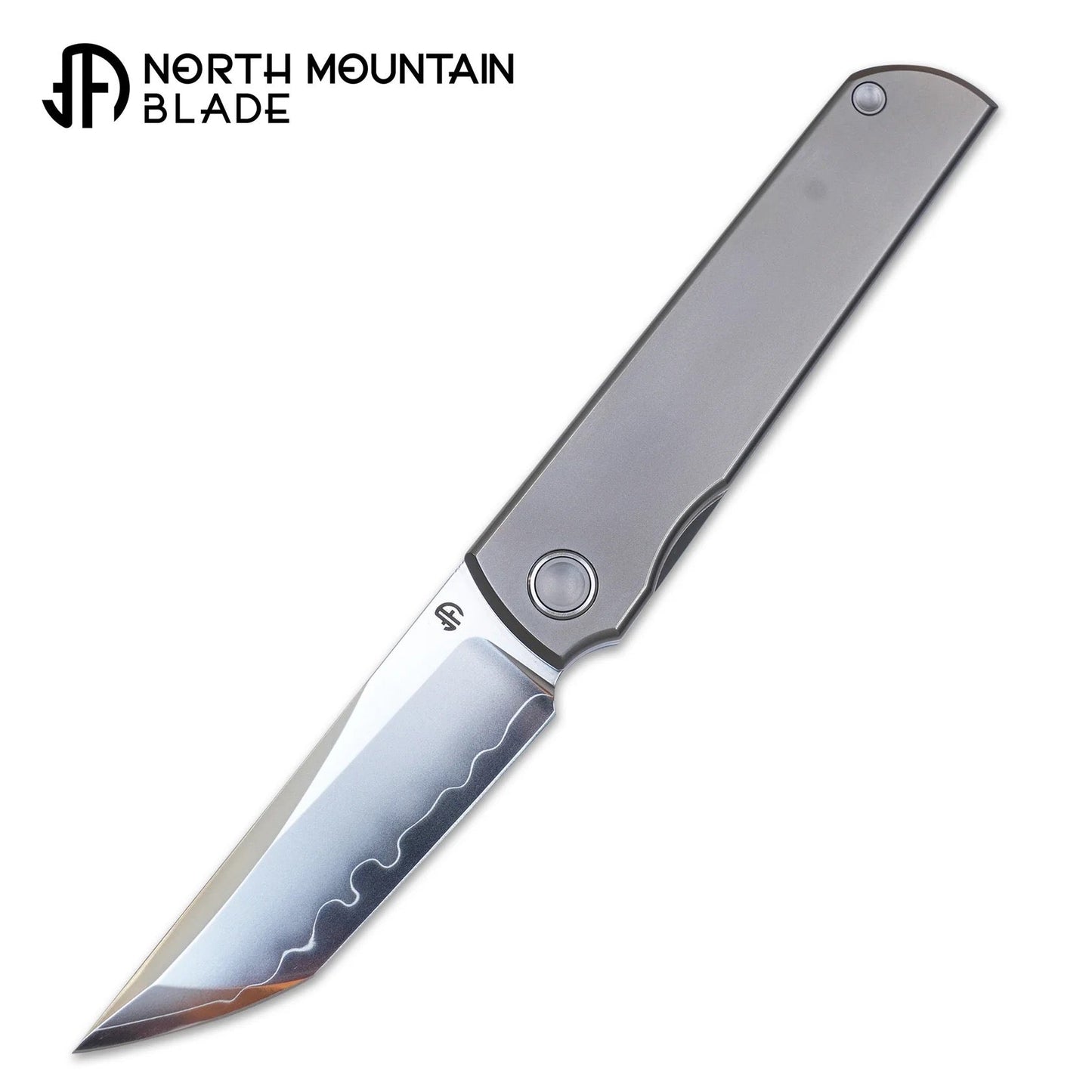 North Mountain Blade 2505-A-Ti chop classic folding knife front view
