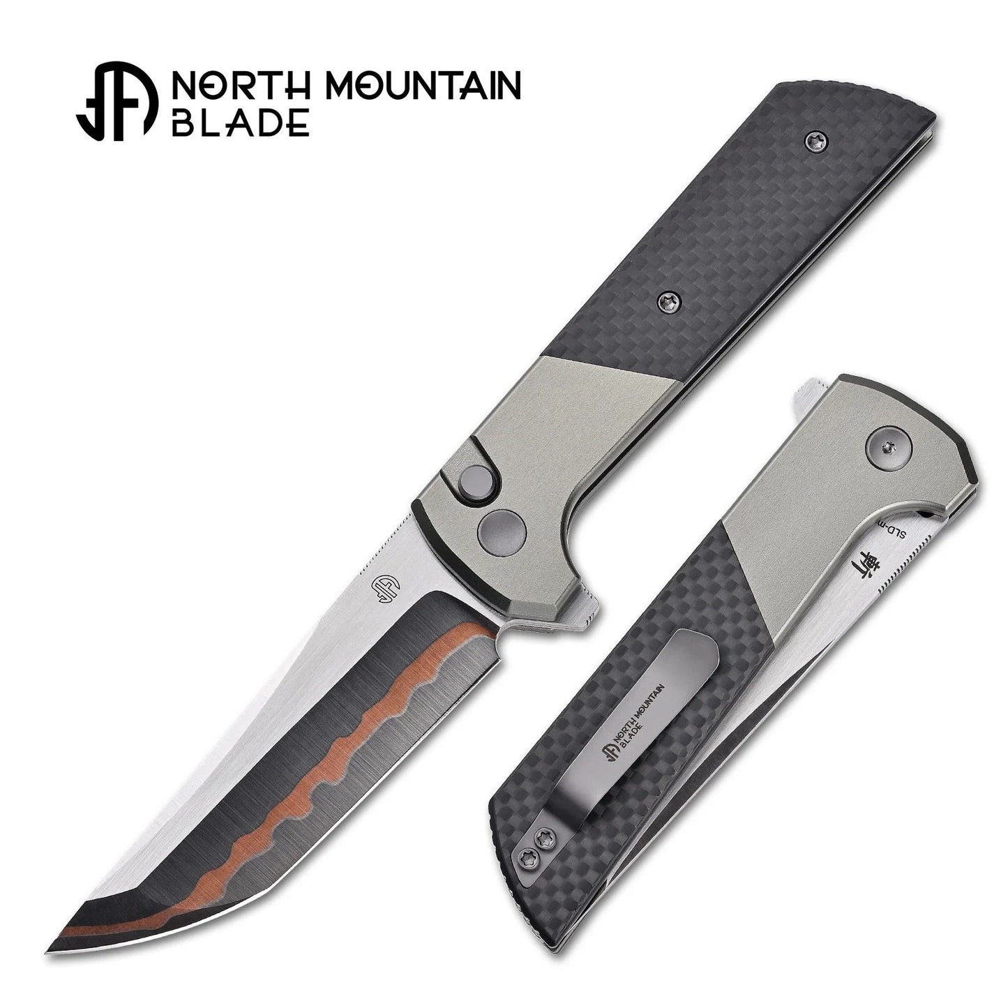 North Mountain Blade 2407-GRCF-5 folding knife detail view image 4