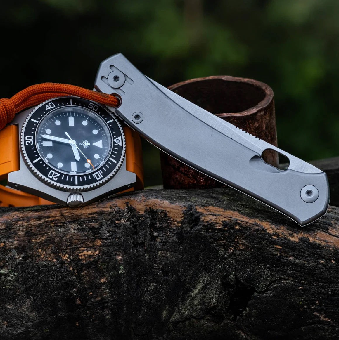 Giant Mouse ACE Bleeker Titanium Handles 3.26in Magnacut Blade