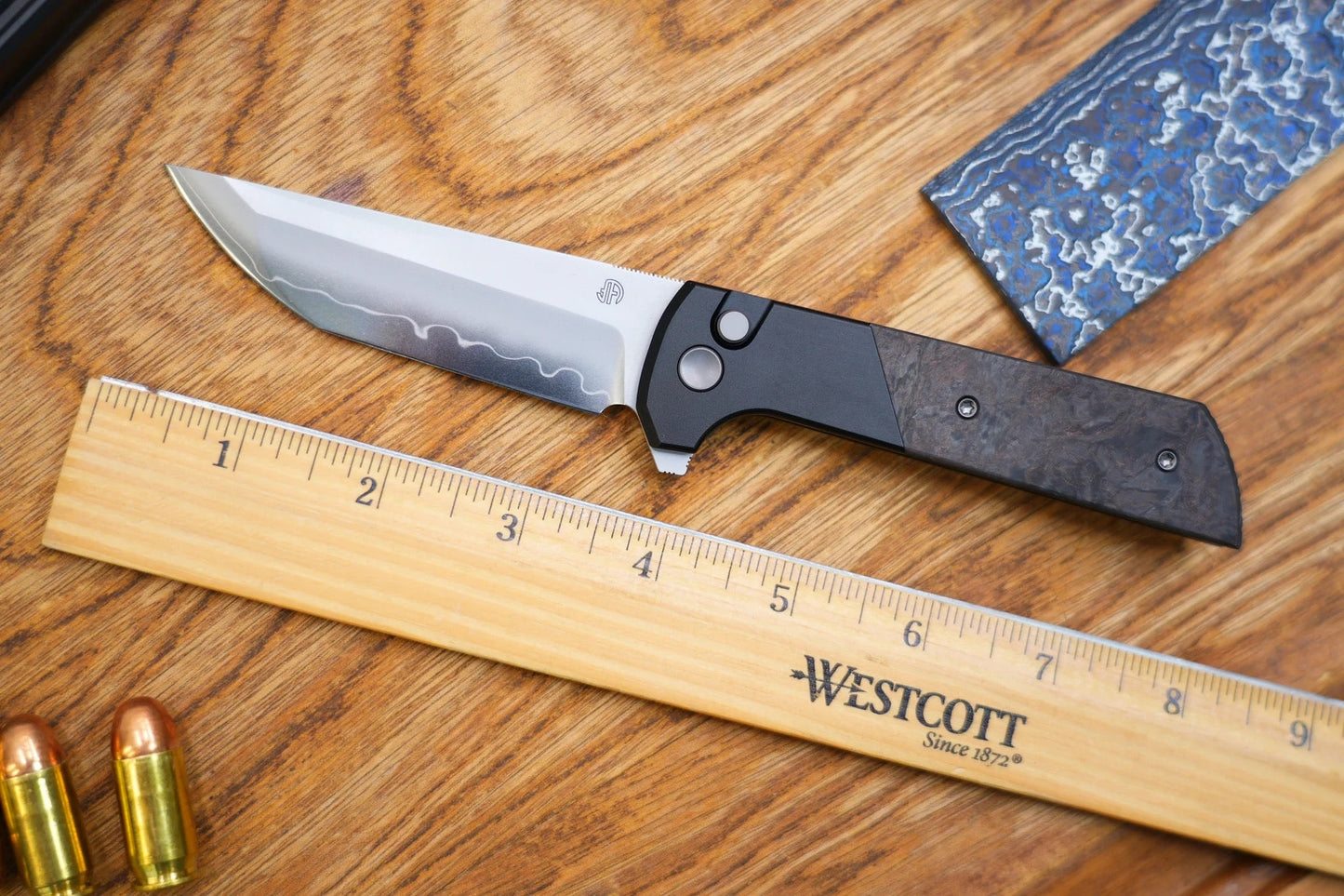 North Mountain Blade 2407-NebulaCF detail view 5 folding knife