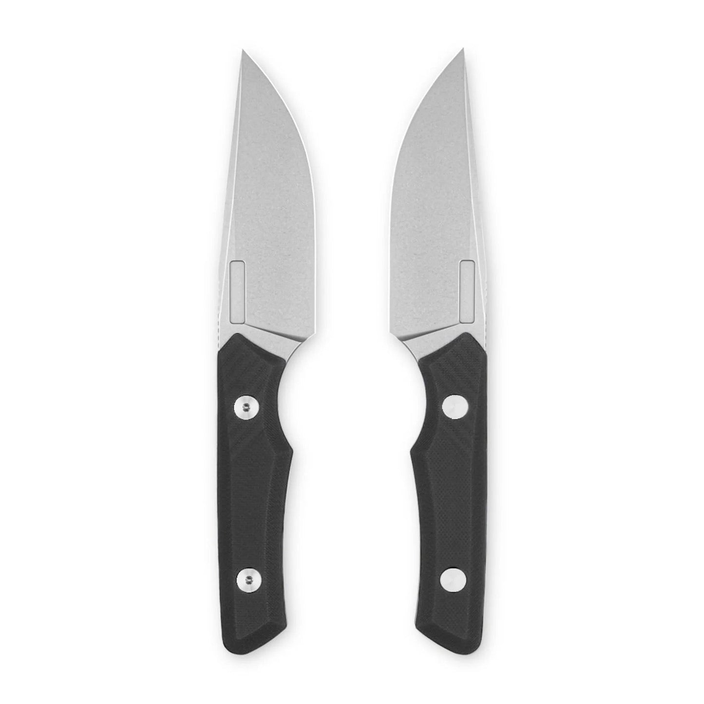Vero Engineering Myelin Stonewash Blade Black G10 Handles