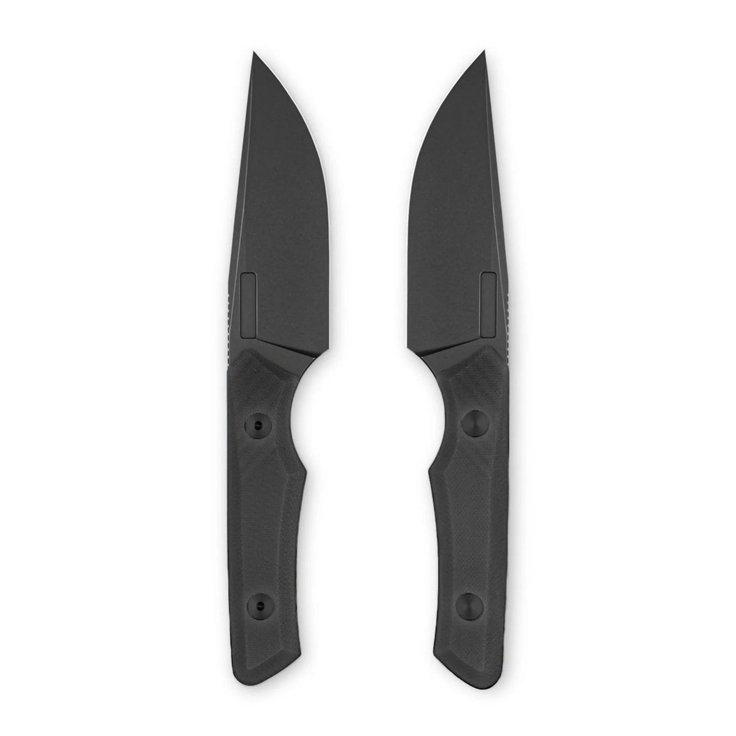 Vero Engineering Myelin Blackwash Blade Black G10 Handles