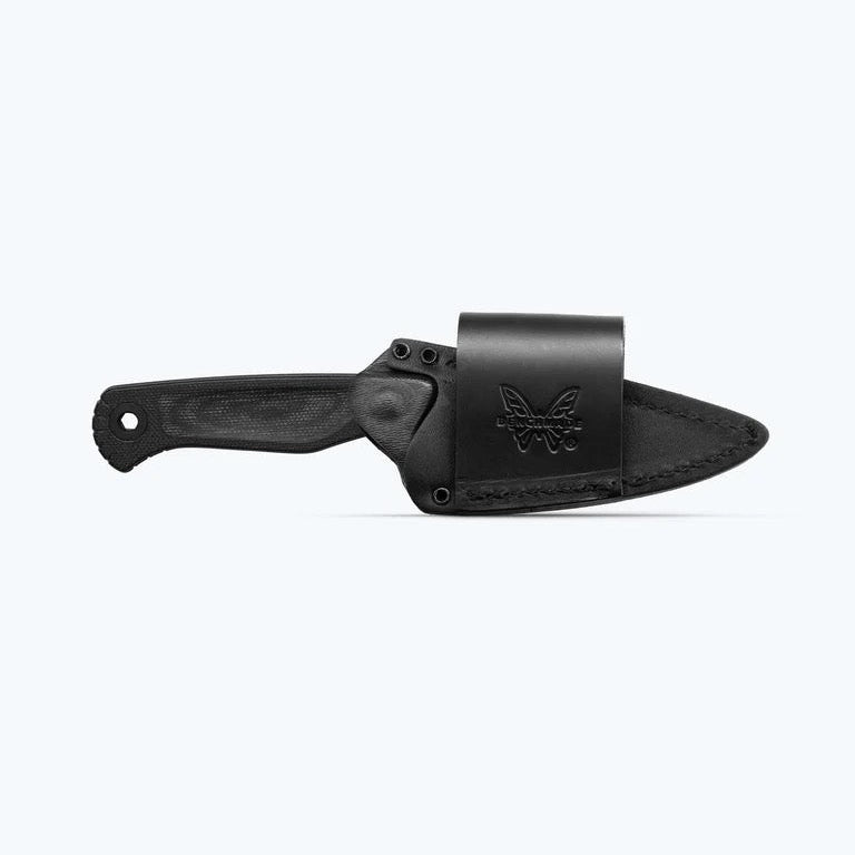 Benchmade 203 Dacian™Leather & Boltaron Sheath – Ambidextrous Scout Carry for Fixed Blade Knives