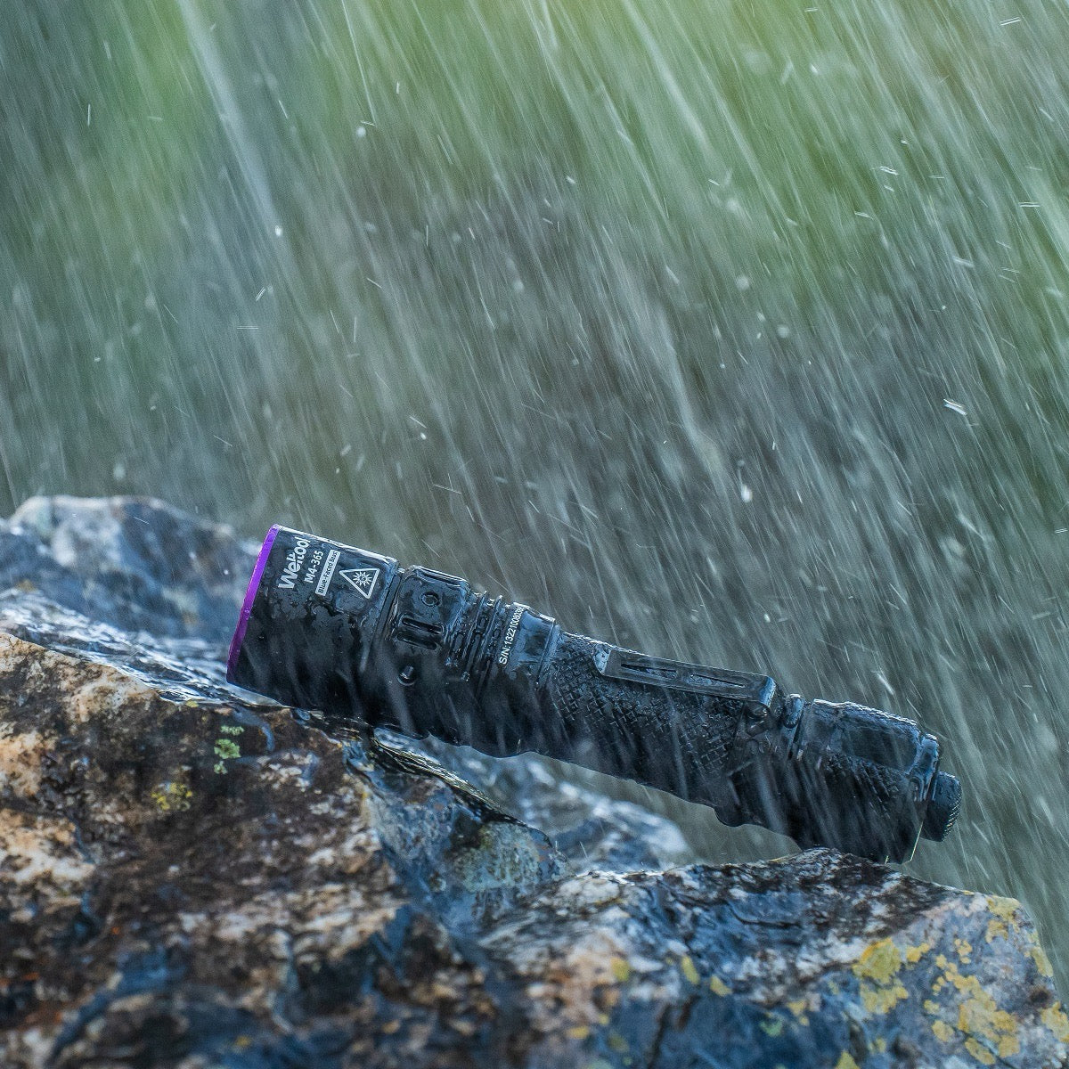 Weltool M4-365 "Blue Faced Beast" – High Power 365nm UV Flashlight | Professional 21700 Battery Light