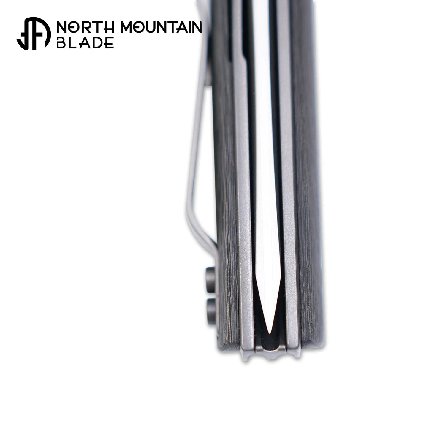 North Mountain Blade 2412-CF folding knife detail view image 5