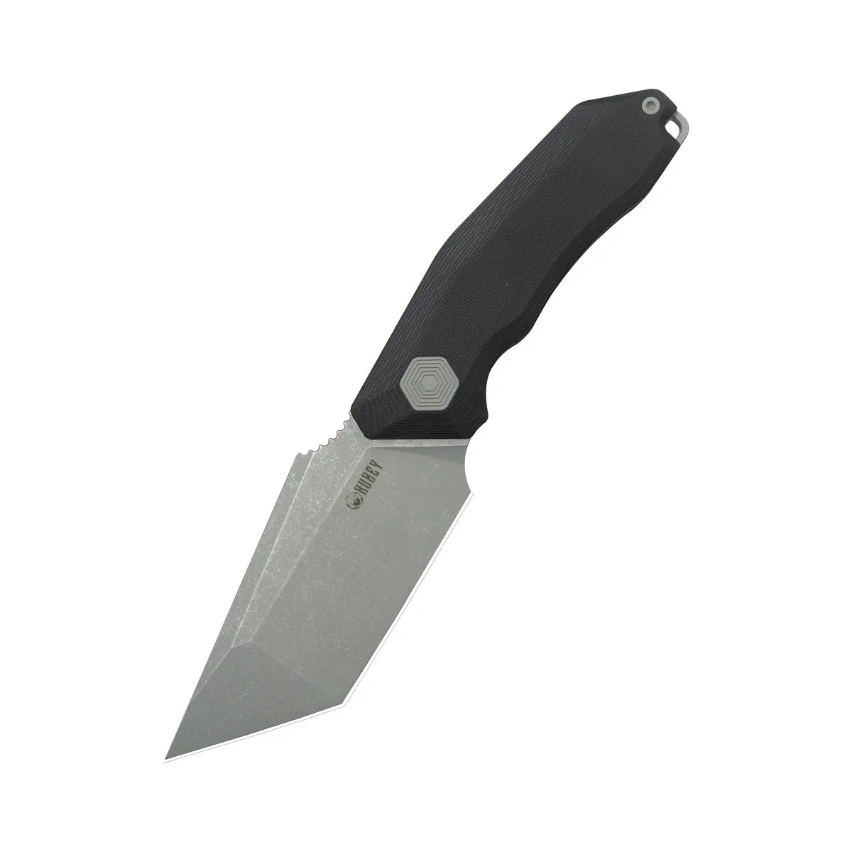 Kubey Knife Yokai 4.80" 14C28N Black G-10 KUB382A