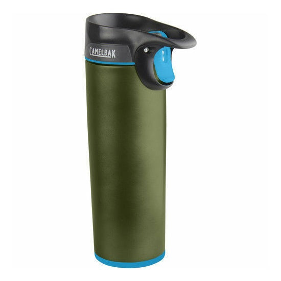 Camelbak 16 oz Forge Insulated Stainless Steel Vacuum Travel Mug-Olive Sky