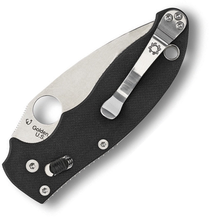 Spyderco Manix 2 C101GP2 Axis Lock Folding Knife G-10 Handles 3.38in S30V Steel Blade