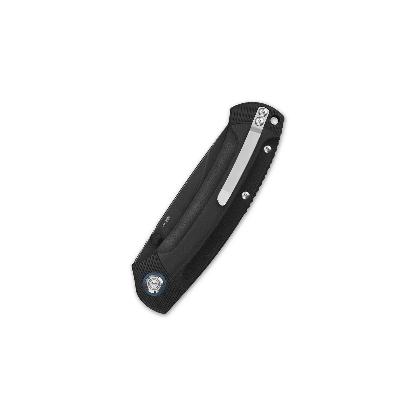 QSP Copperhead 3.50" Sandvik 14C28N black G10 QS109-A2
