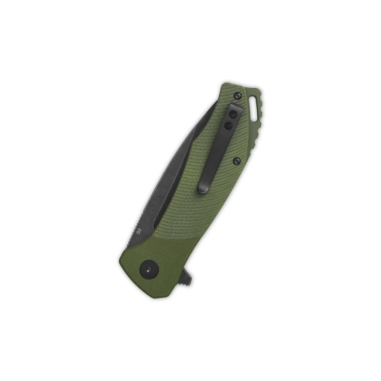QSP Raven 3.375" Green G10 QS122-B2