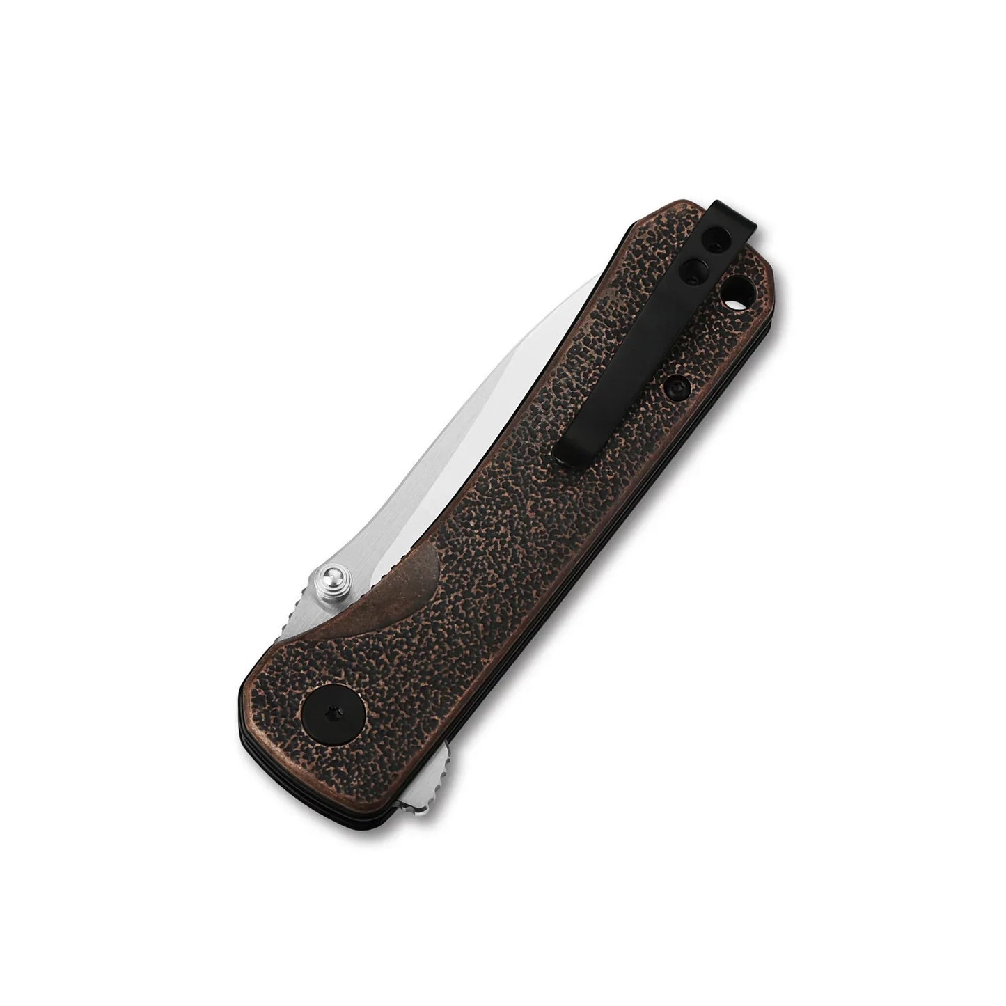 QSP Hawk 3.225" 14C28N Satin Blade Copper QS131-M