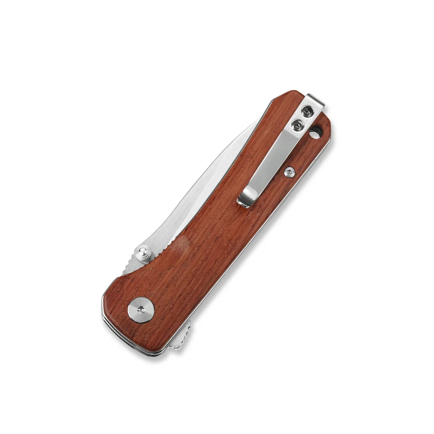 QSP Hawk 3.225" 14C28N Satin Blade Mkuruti woodQS131-O1