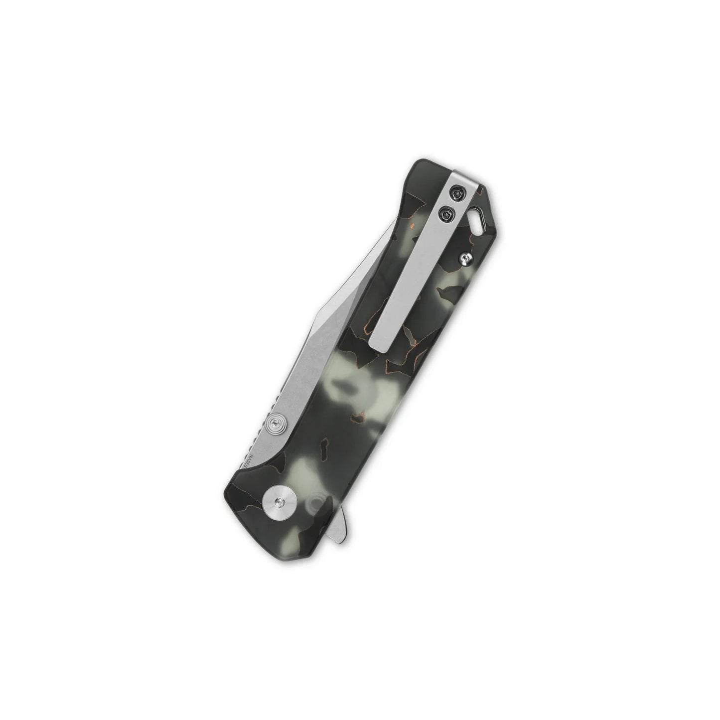 QSP Grebe 3.00" S35VN Raffir resin, Glow in Dark QS147-E1