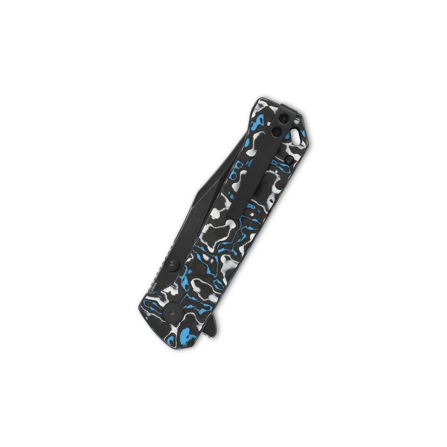 QSP Grebe 3.00" S35VN Blue camo CF QS147-H1